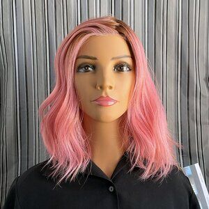 Belle Tress Single Origin in Dusty Rosa, Lace Front, Mono Part, NWT